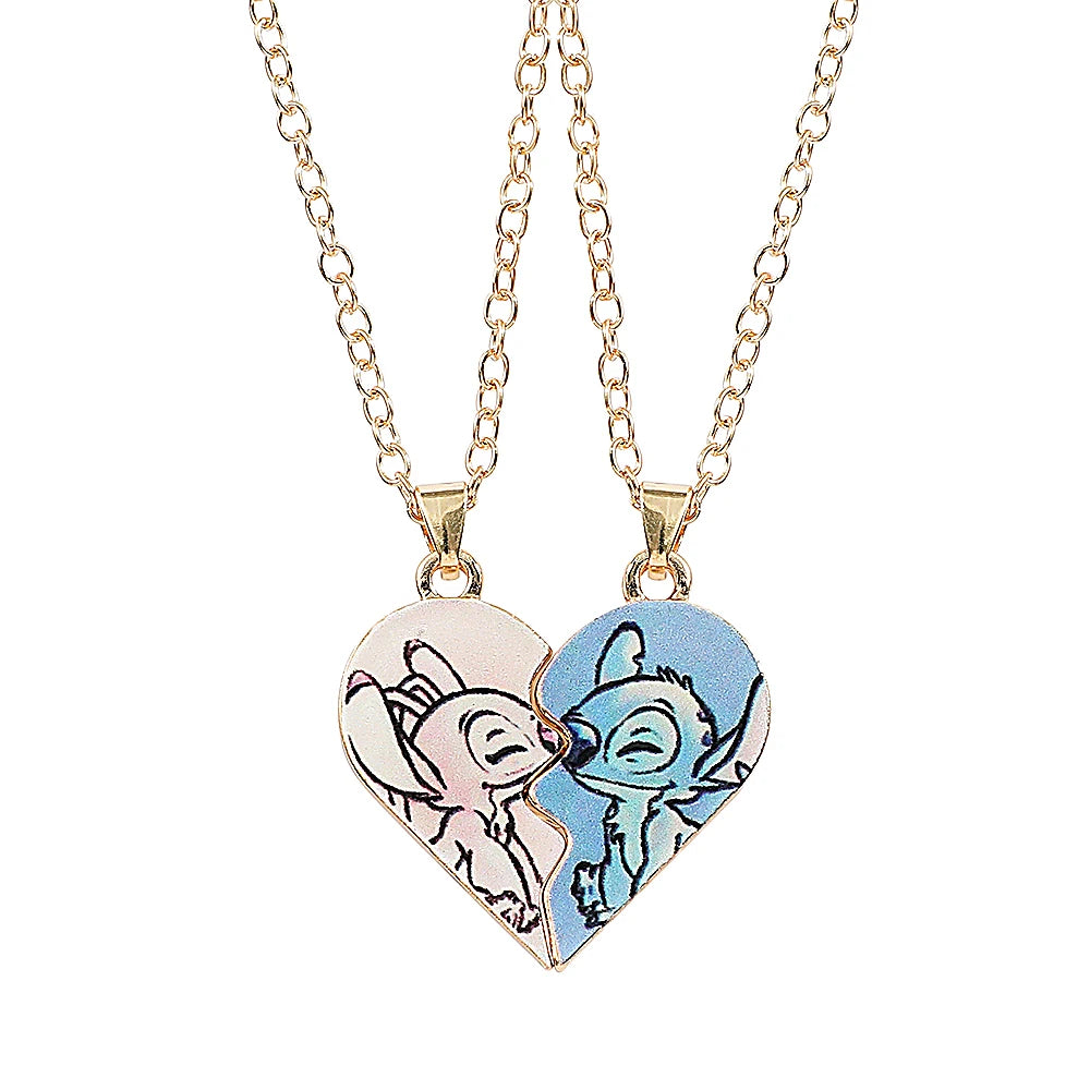 Colgante Corazón Stitch 💙