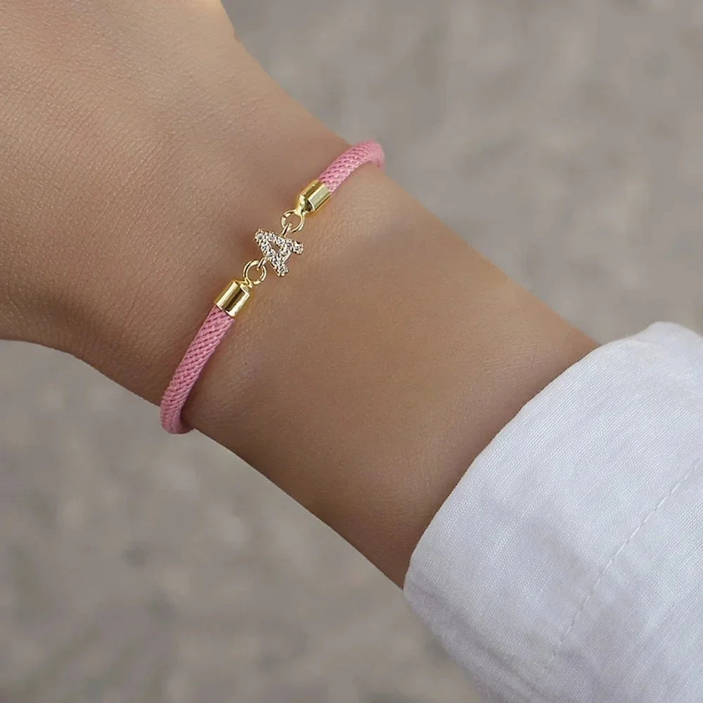 Pulseras Personalizadas con inicial Detalles para Dos✨